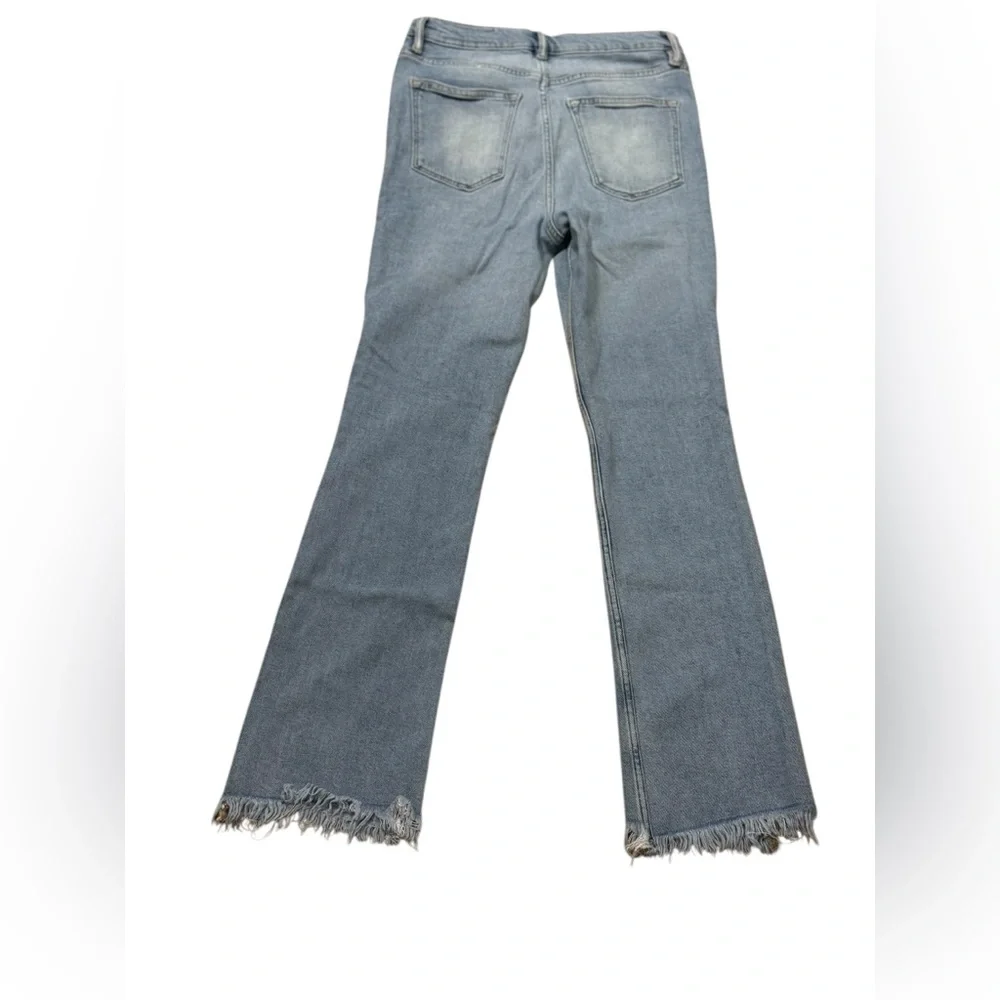 AllSaints Ciara High Waist Bootcut Jeans in Light Indigo Size 28 - Picture 4 of 8
